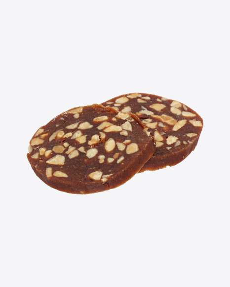 Date and Nuts Roll Slices PNG