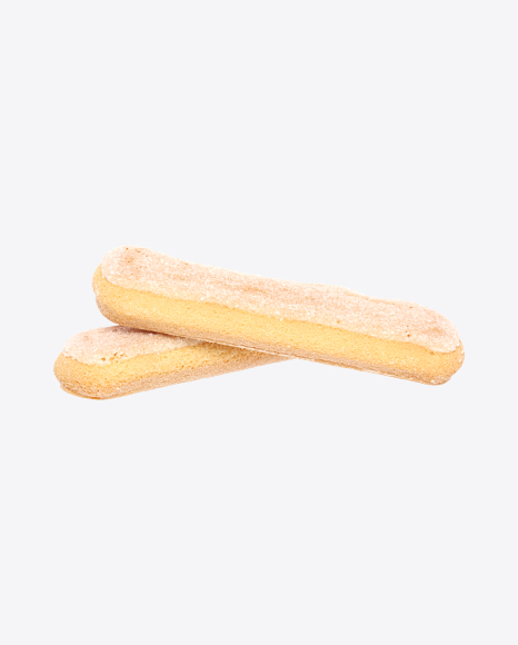 Two Savoiardi Cookies PNG