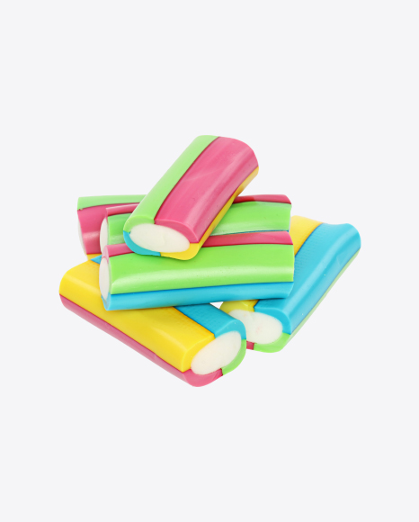 Bulk of Gummy Candies PNG