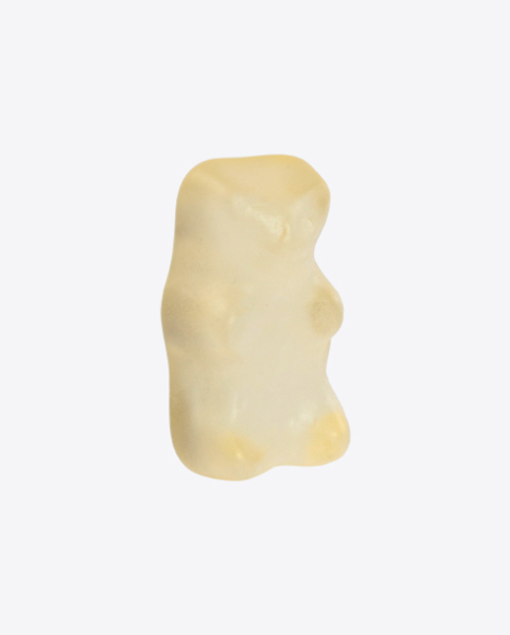Beige Gummy Bear PNG