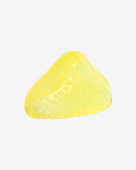 Gummy Half of Lemon Candy PNG