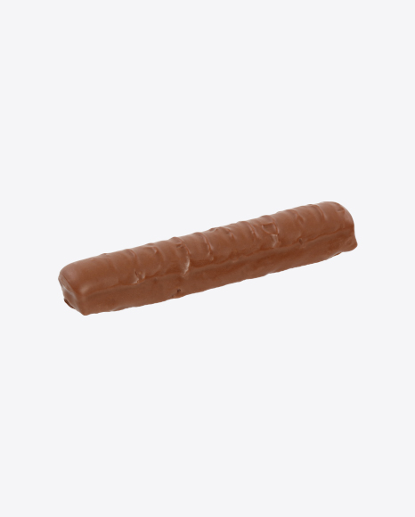 Milk Chocolate Covered Cookie Bar PNG