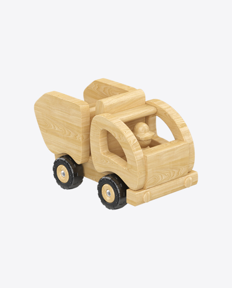 Truck Wooden Toy PNG