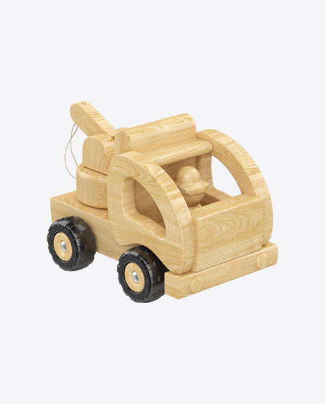 Truck Wooden Toy PNG