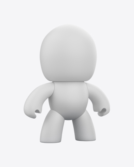 White Plastic DIY Toy