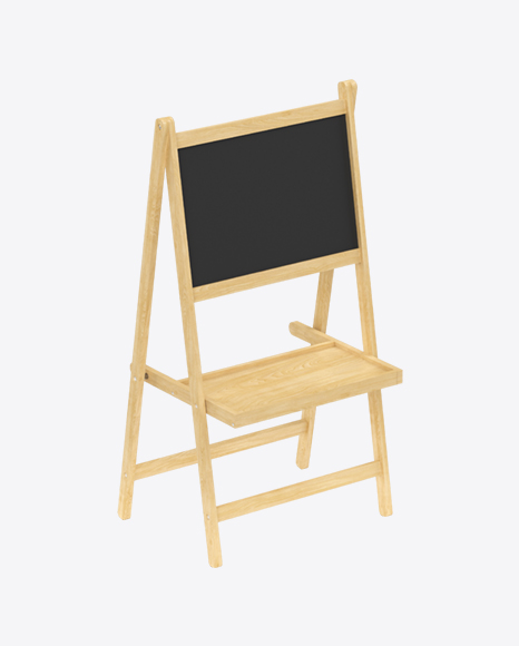 Wooden Chalkboard PNG