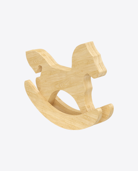 Wooden Rocking Horse PNG