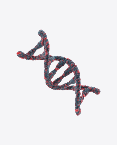DNA Helix with Flaw