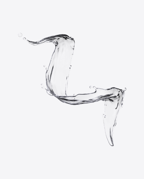 Twisted Water Splash PNG