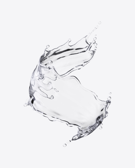 Twisted Water Splash PNG