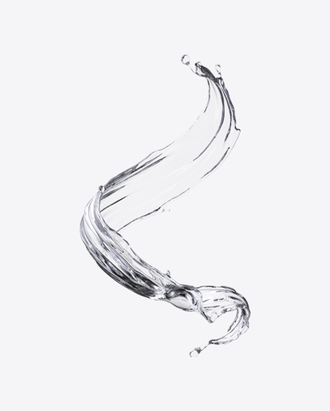 Twisted Water Splash PNG