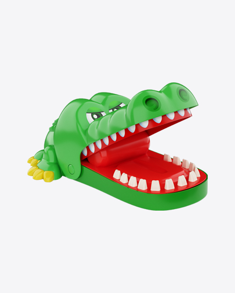 Biting Crocodile Toy PNG