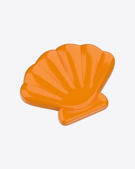 Orange Shell Beach Toy