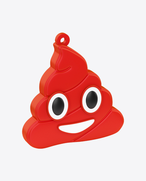Poo Emoji Dangler PNG
