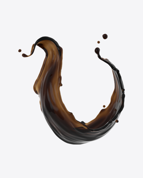 Coffee Splash PNG