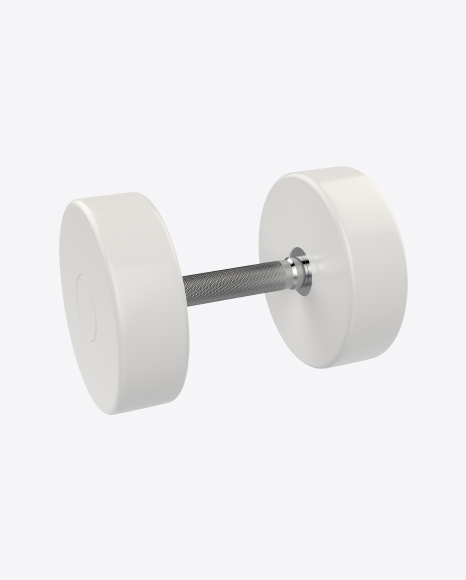 White Dumbbell PNG