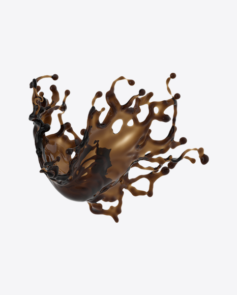 Coffee Splash PNG