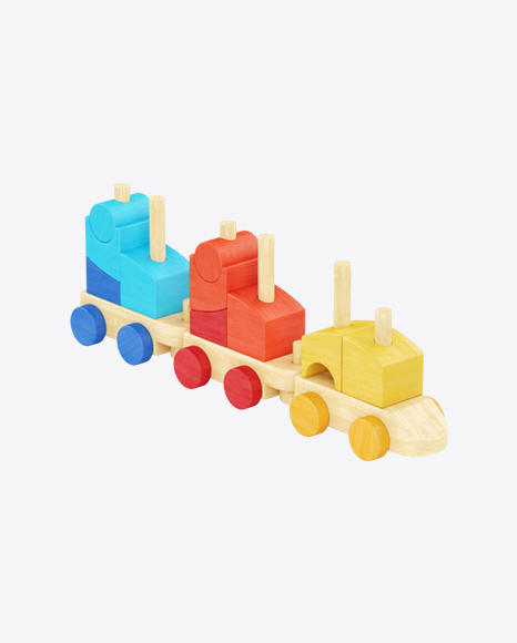 Wooden Toy Train