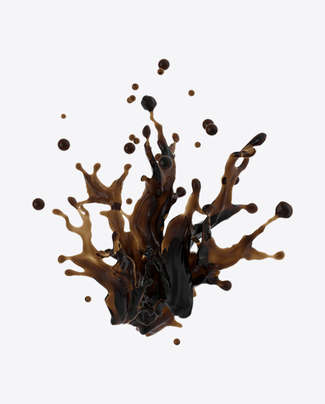 Coffee Splash PNG