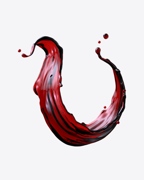 Wine Splash PNG