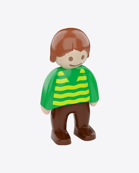 Toy Boy Figure PNG