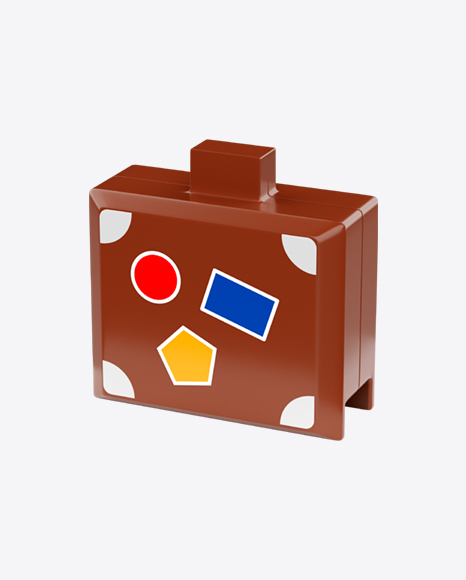Plastic Toy Suitcase PNG