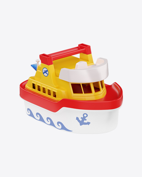 Plastic Ship Toy PNG