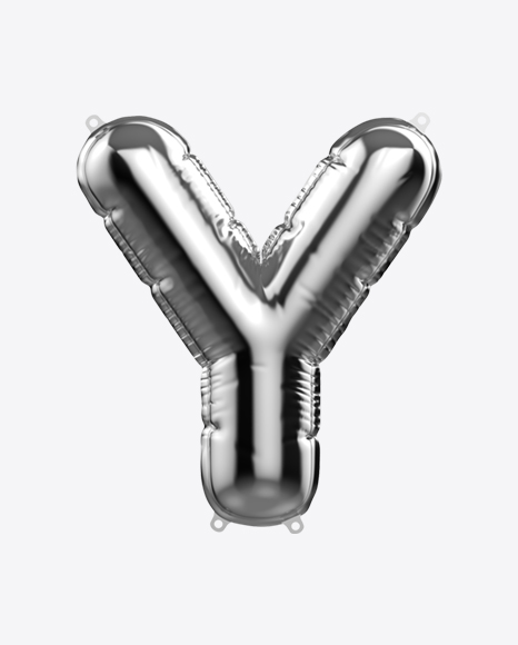 Letter Y Foil Balloon