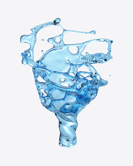 Water Swirl Splash PNG