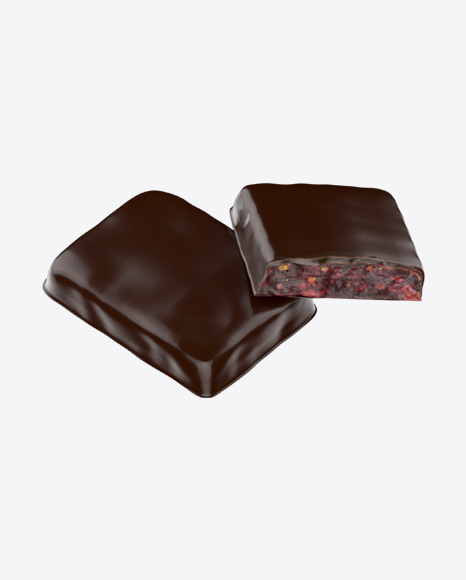 Cranberries with Honey in Dark Chocolate PNG