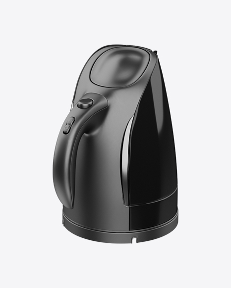 Black Plastic Kettle