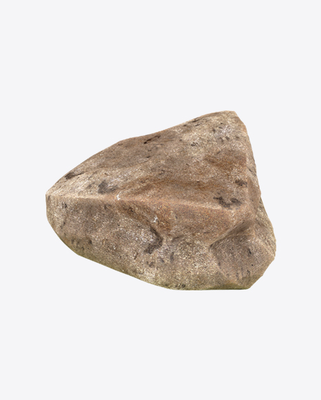 Beige Rock PNG
