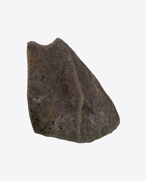 Dark Brown Rock PNG