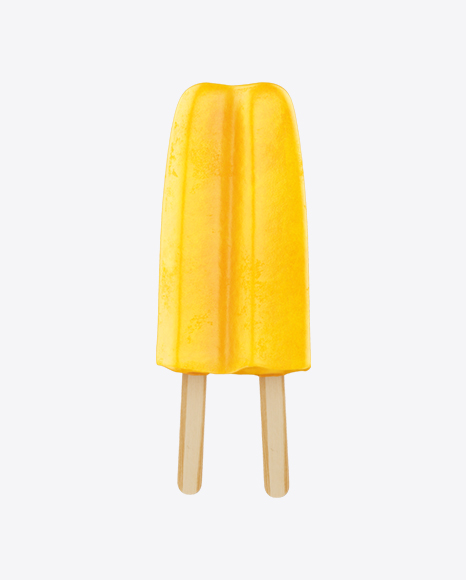 Twin Mango Ice Lolly PNG