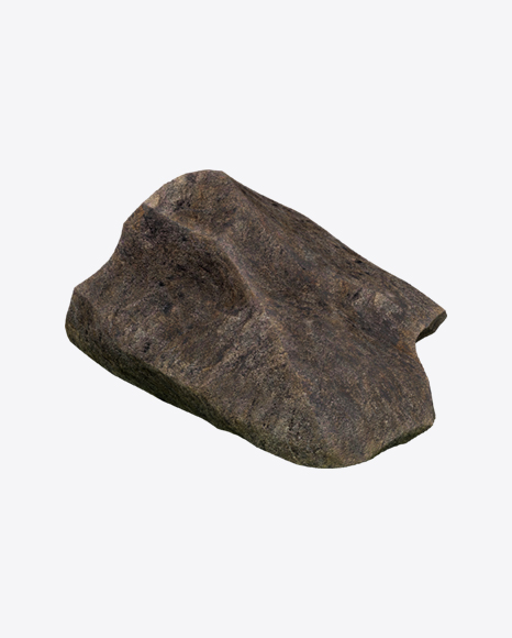 Dark Brown Rock PNG