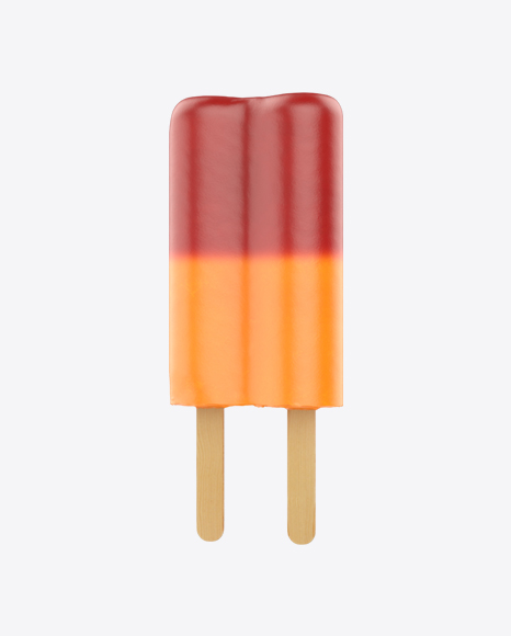 Twin Fruit Ice Lolly PNG