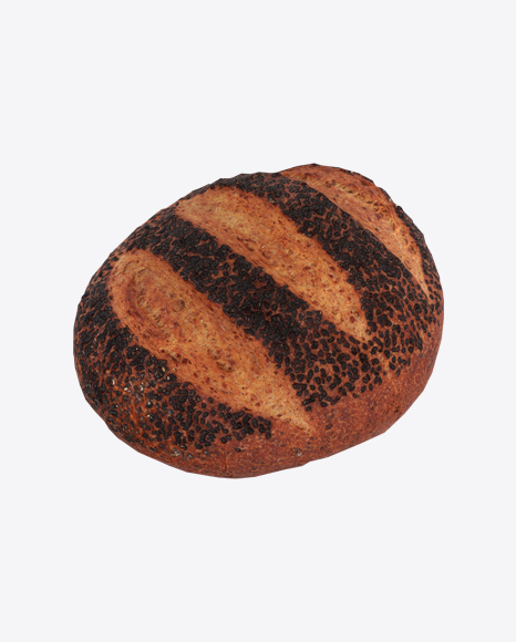 Round Bread with Chia Seeds