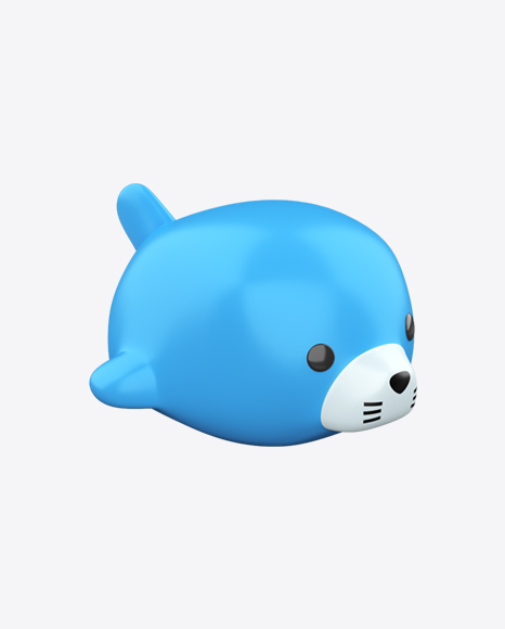 Floating Seal Bath Toy PNG