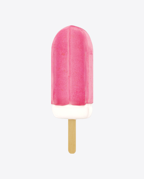Raspberry Ice Lolly PNG