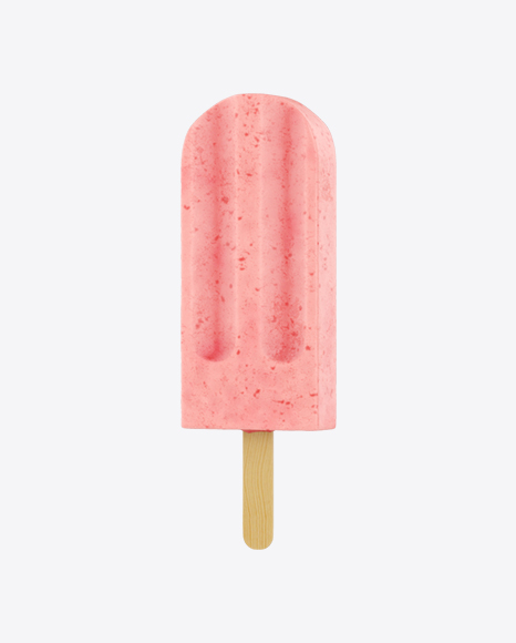 Strawberry Ice Lolly PNG