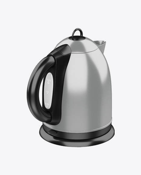 Stainless Steel Electric Kettle PNG