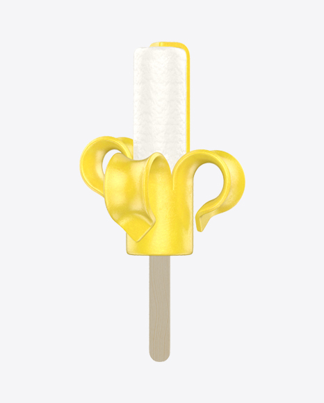 Banana Ice Lolly PNG