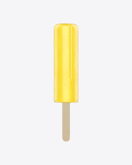 Banana Ice Lolly PNG