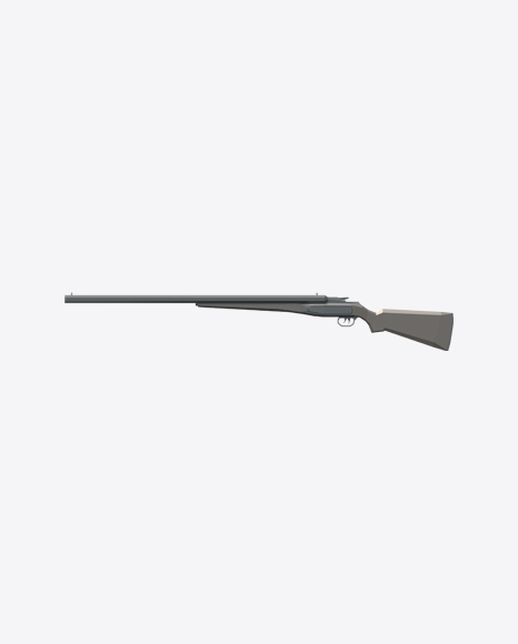 Low Poly Shotgun