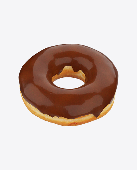 Milk Chocolate Glazed Donut