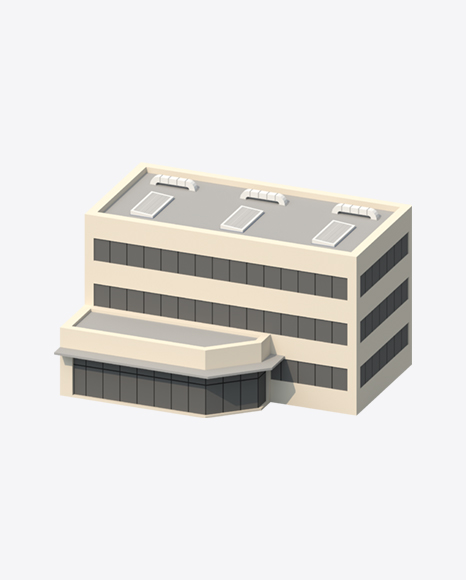 Low Poly Office PNG