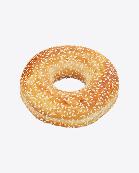Donut with Sesame Seeds