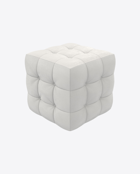 White Pouf