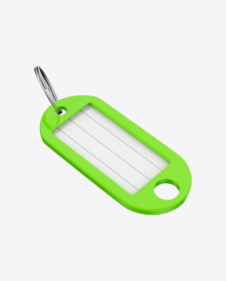 Glossy Key Tag