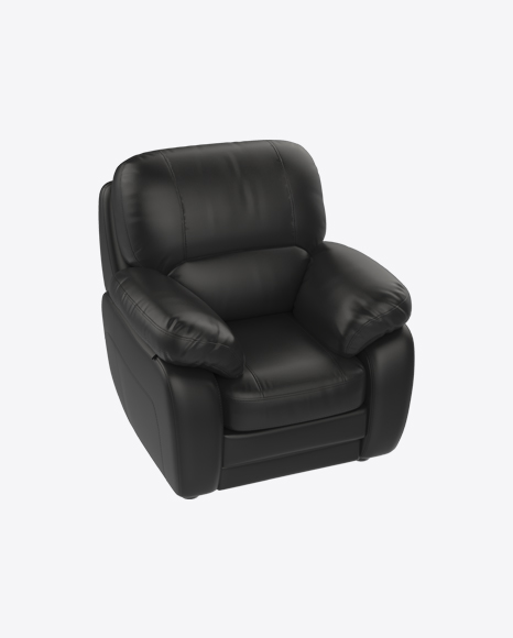 Black Leather Armchair
